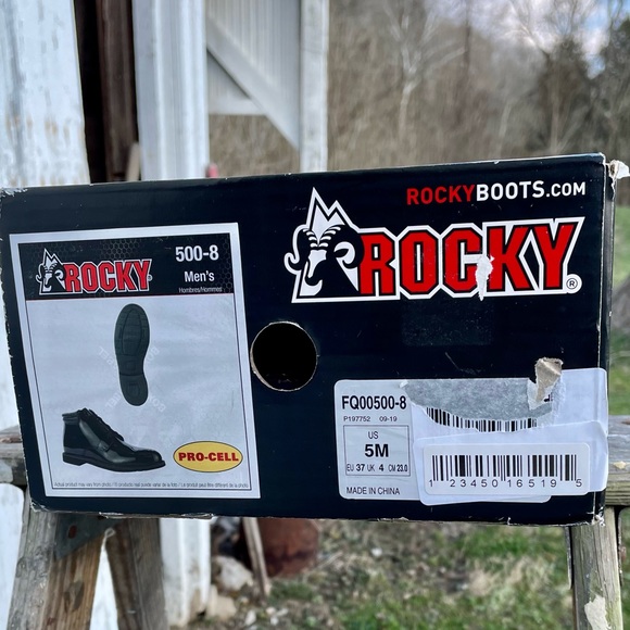 Rocky Pro-Cell patent leather boots main image 4